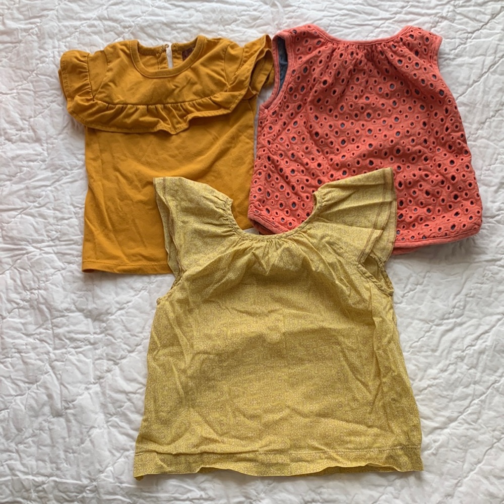 Toddler girls shirts bundle